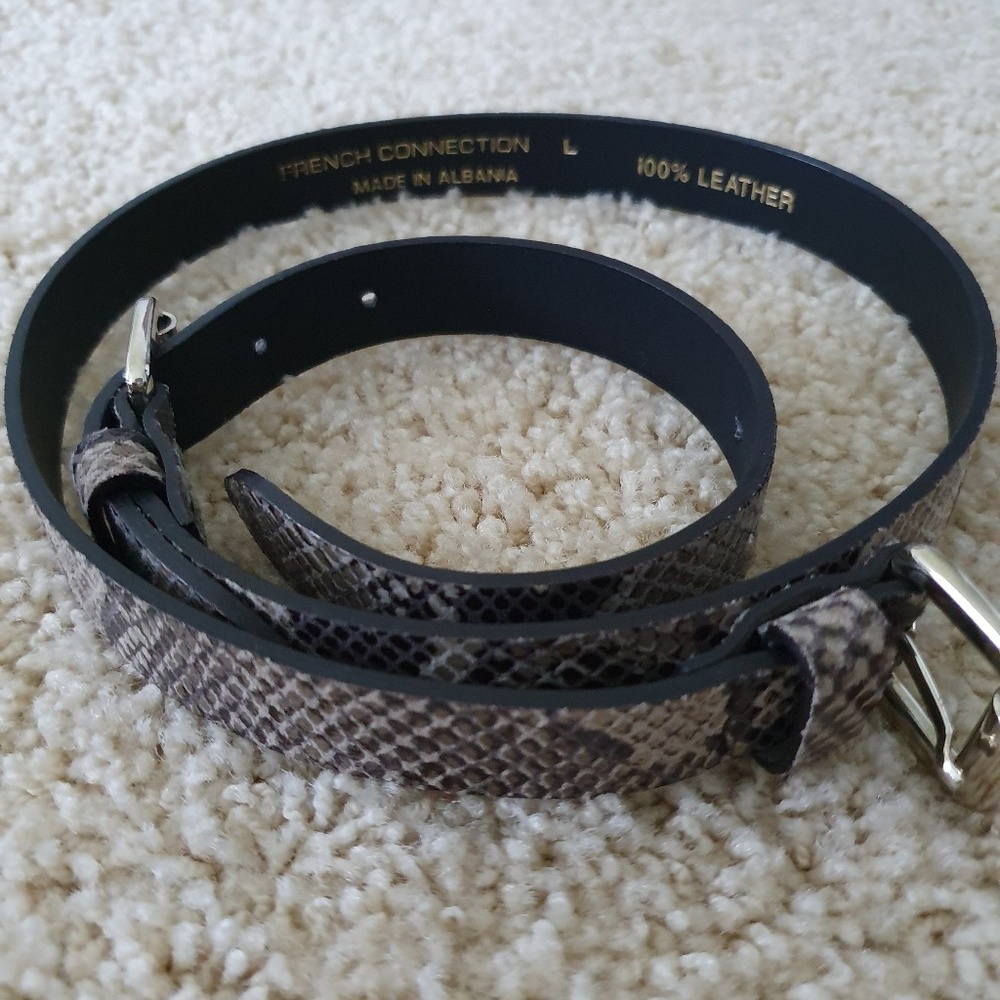 French Connection Leather belt